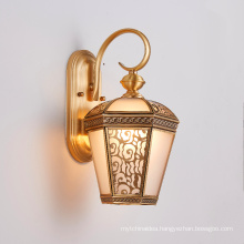 Brass wall light modern bedroom copper light wall bedside light wall reading lamp indoor sconce lamp